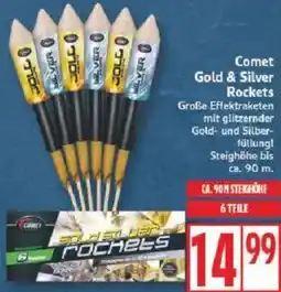 Edeka Comet Gold & Silver Rockets Angebot