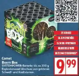 Edeka Comet Boom Box Angebot