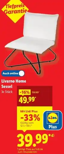 Lidl Livarno Home Sessel Angebot