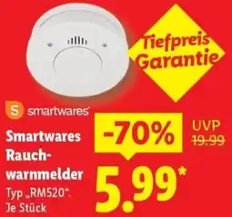 Lidl Smartwares Rauchwarnmelder Angebot