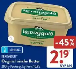 Aldi Süd KERRYGOLD Original irische Butter Angebot