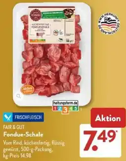 Aldi Süd FAIR & GUT Fondue-Schale Angebot