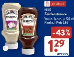 Aldi Süd HEINZ Feinkostsauce Angebot