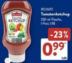 Aldi Süd DELIKATO Tomatenketchup Angebot