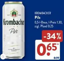 Aldi Süd KROMBACHER Pils Angebot