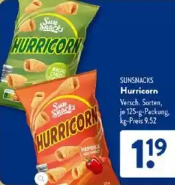 Aldi Süd SUNSNACKS Hurricorn Angebot