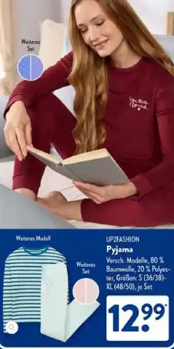Aldi Süd UP2FASHION Pyjama Angebot