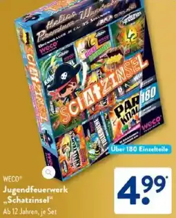Aldi Süd WECO Jugendfeuerwerk Schatzinsel Angebot