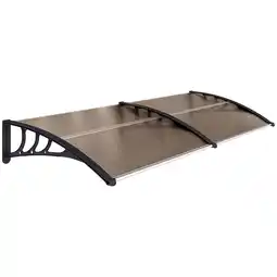 Netto Marken-Discount Outsunny Vordach Polycarbonat, Aluminium Angebot