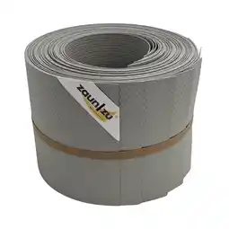 Netto Marken-Discount zaun zu Sichtschutz Delux-R Einzelstreifen Wabenstruktur Steingrau 10x 2,55m Angebot