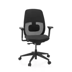 Netto Marken-Discount hjh OFFICE Profi Bürostuhl Skandis Stoff / Netzstoff mit Armlehnen (höhenverstellbar) Angebot