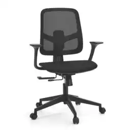 Netto Marken-Discount hjh OFFICE Home Office Bürostuhl Malio Stoff / Netzstoff mit Armlehnen Angebot