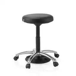 Netto Marken-Discount hjh OFFICE Drehhocker Operator Step Softex ohne Armlehnen Angebot