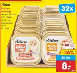 Netto Marken-Discount Attica Katzennahrung Angebot