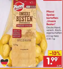 Netto Marken-Discount Pfanni Speisekartoffeln Unsere Besten Angebot