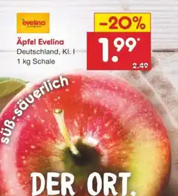 Netto Marken-Discount Äpfel Evelina Angebot