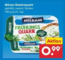 Netto Marken-Discount Milram Gewürzquark Angebot