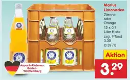 Netto Marken-Discount Marius Limonaden Angebot
