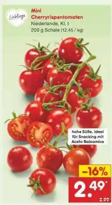 Netto Marken-Discount Mini-Cherryrispentomaten Angebot