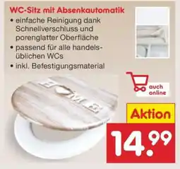 Netto Marken-Discount WC Sitz mit Absenkautomatik Angebot