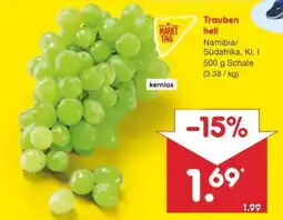 Netto Marken-Discount Trauben hell Angebot