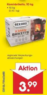 Netto Marken-Discount Kaminbriketts, 10 kg Angebot