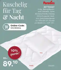 Möbel Buss Paradies Bettenset Angebot