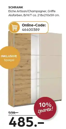 Möbel Buss Schrank Angebot