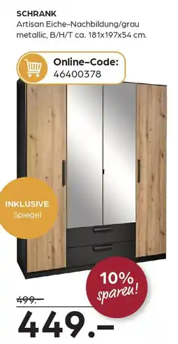 Möbel Buss Schrank Angebot
