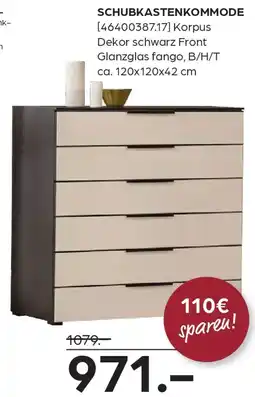 Möbel Buss Schubkastenkommode Angebot