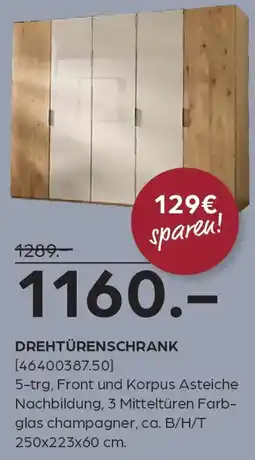 Möbel Buss Drehtürenschrank Angebot