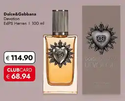 Travel Free Dolce&Gabbana Devotion EdPS Herren Angebot
