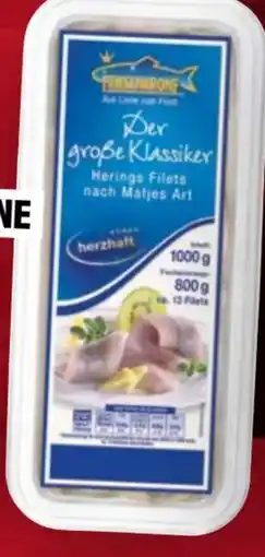 Handelshof Friesenkrone Heringsfilets Angebot