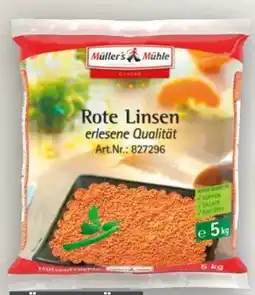 Handelshof Müller's Mühle Rote Linsen Angebot