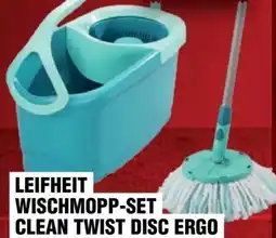 Handelshof Leifheit Wischmopp Set Clean Twist Disc Ergo Angebot