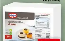 Handelshof Dr. Oetker Schokoladen Dekorblätter Angebot