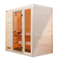Netto Marken-Discount weka Massivholz-Sauna VALIDA Gr. 2 Sparset 7,5 kW BioS inkl. digitaler Steuerung Angebot
