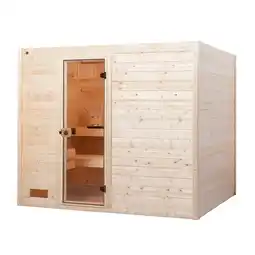 Netto Marken-Discount weka Massivholz-Sauna VALIDA Gr. 4 Sparset 9,0 kW K inkl. integrierter Steuerung, Glastür Angebot