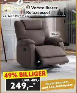 Norma Verstellbarer Relaxsessel Angebot