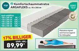 Norma Komfortschaummatratze ARGAFLEKS ca. 90 x 200 cm Angebot