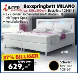 Norma Boxspringbett MILANO Angebot