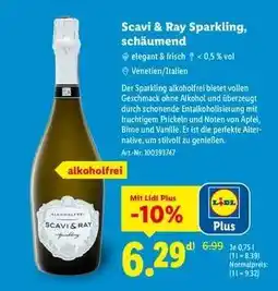 Lidl Scavi & Ray Sparkling, schäumend Angebot