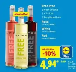 Lidl Bree Free Angebot