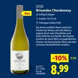Lidl Brisandes Chardonnay Angebot