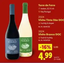 Lidl 2024 Vinho Branco DOC Angebot
