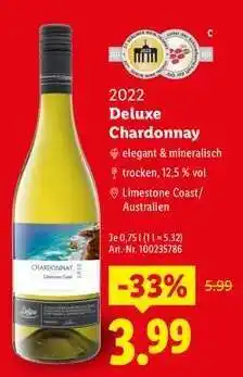 Lidl Deluxe Chardonnay Angebot