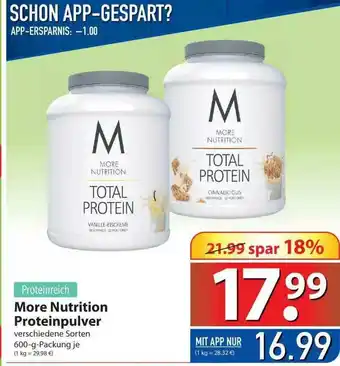 Famila Nord Ost Proteinreich More Nutrition Proteinpulver Angebot