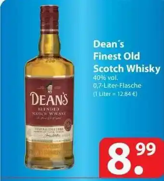 Famila Nord Ost Dean's Finest Old Scotch Whisky Angebot