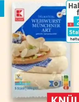 Kaufland K-Classic Weißwurst Münchner Art Angebot