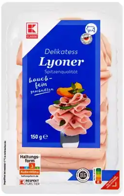 Kaufland K-Classic Lyoner Angebot